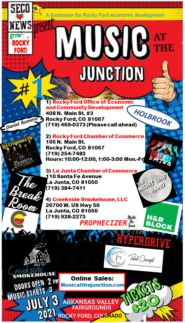 SECO NEWS Music at The Junction Returns Radio Ads